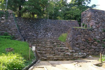 松江城 水手門跡石垣