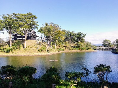 三重櫓と極楽橋