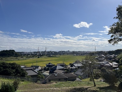 主郭跡からの眺望