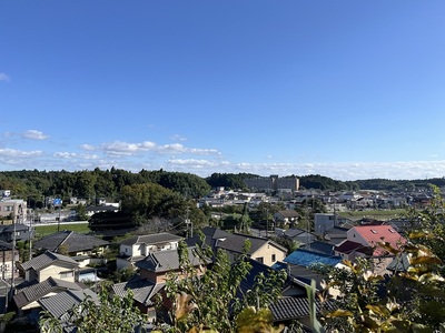 主郭跡からの眺望