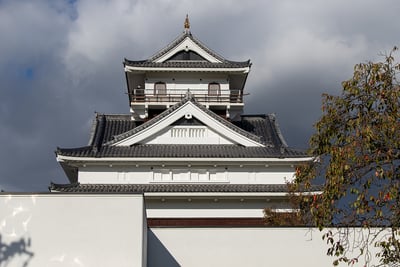 上山城　第1広場駐車場から