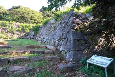 名護屋城 前田利家陣跡 内枡形虎口石垣