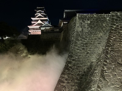 「雲上の熊本城」