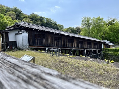 西の丸と二の丸大奥をつなぐ御橋廊下（歩けます）