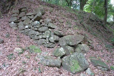 美濃金山城 破城の痕跡