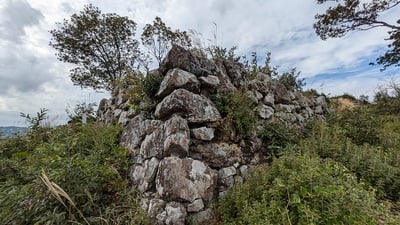 天守台石垣(南東角)