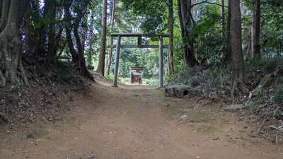 鹿島神社参道