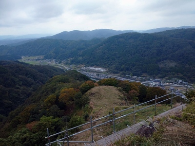 天守台より