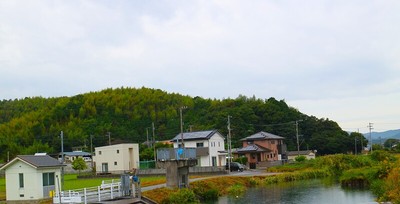 城趾遠景（東側）