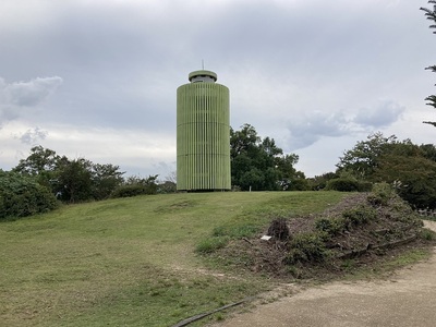 見張台跡より