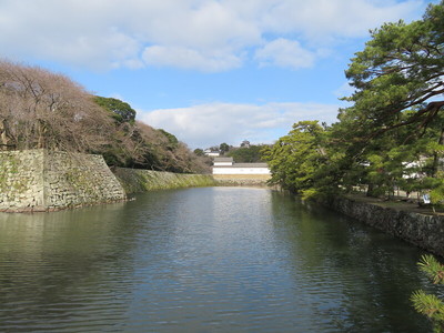 中堀と佐和口多聞櫓