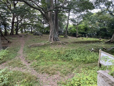 詰丸・二の丸跡