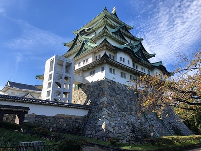 名古屋城天守（北から）