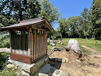 三好長慶公をまつる祠