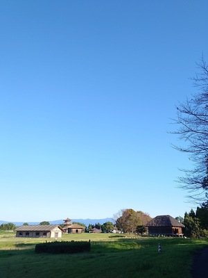 鞠智城　城址風景