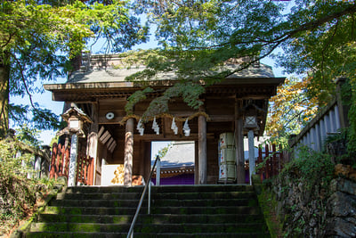 唐沢山神社正面門