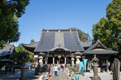 鑁阿寺大御堂（南側から）