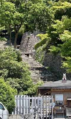 大手道（安土城跡上り口）