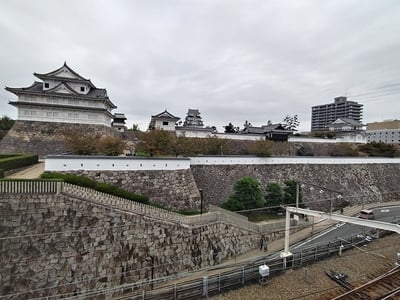 新幹線ホームより