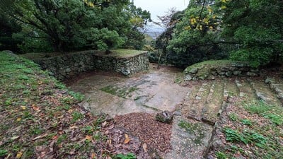 二ノ門跡の枡形虎口