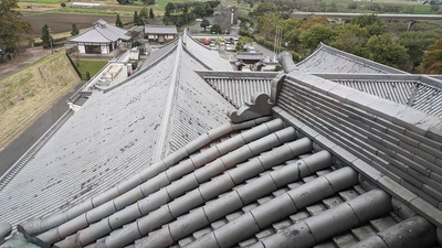 模擬天守展望室からの眺望