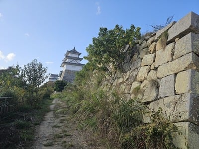 石垣がすごい