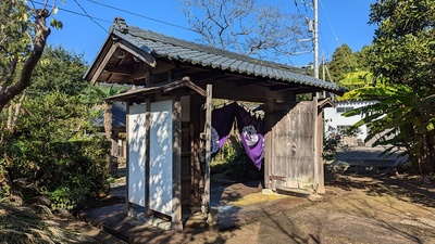 城門（あわら市蓮成寺）