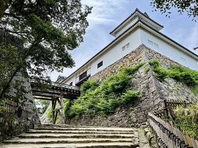 天秤櫓と廊下橋