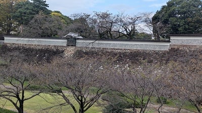 石川門 附属左方太鼓塀