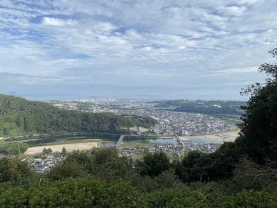 山頂駅からの眺望