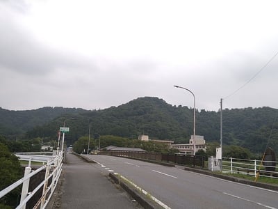 秋山川から唐沢山