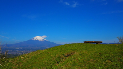 二の郭と富士山