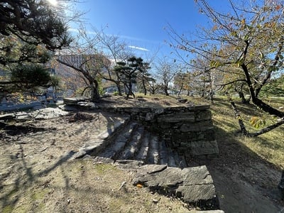 月見櫓跡(城内側)