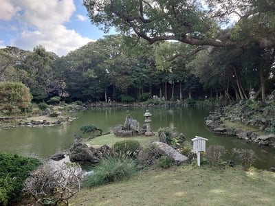 五島氏庭園（心字が池）