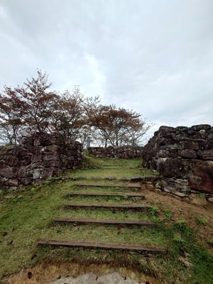 赤木城　主郭跡