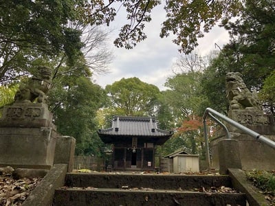 広瀬神社の建つ主郭