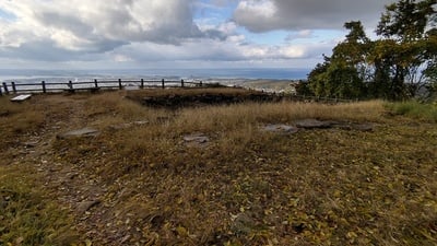 上の城の本丸跡