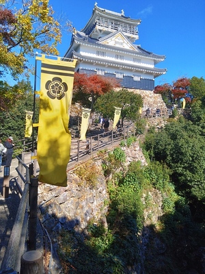 天守までもう一息