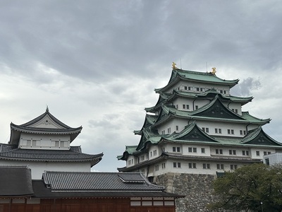 名古屋城を見上げて