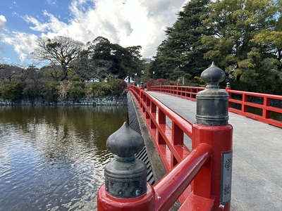 小田原城　学橋