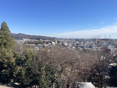 織姫神社からの眺望