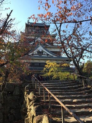 天守　東側。