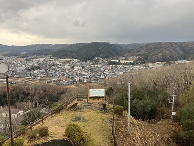 展望台から御嵩の街