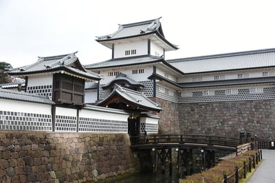 橋爪橋と橋爪門続櫓