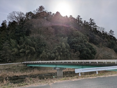 金峰ふれあいの森北口風景