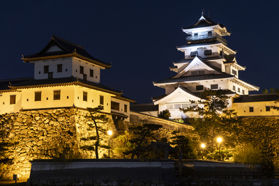 山里櫓・天守、宵