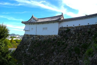 帯の郭・井郭櫓南方土塀（北側）