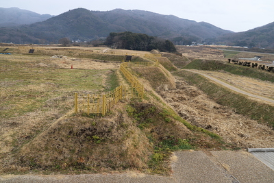 城域南側から鹿島神社方面