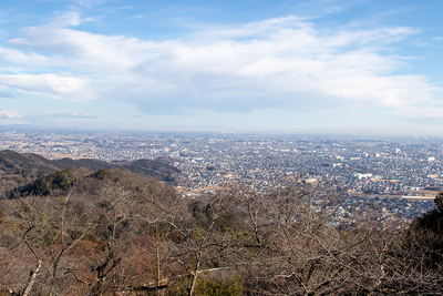 太平山 展望台(蔵の町一望)