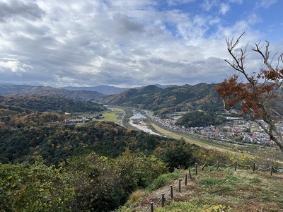 西袖ヶ平から見た西